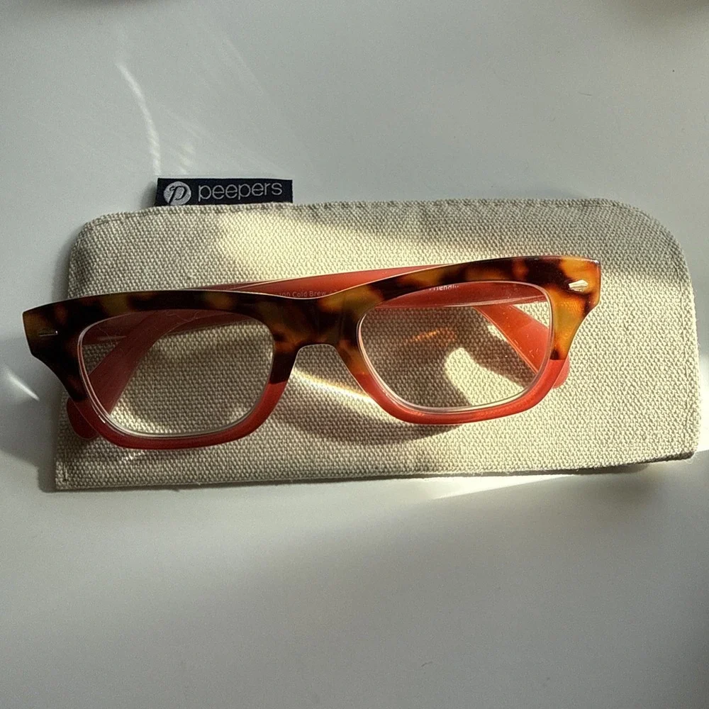 Peepers Blue Light Reading Glasses Lot 3 Women's Trendy Cat Eye Square Retro